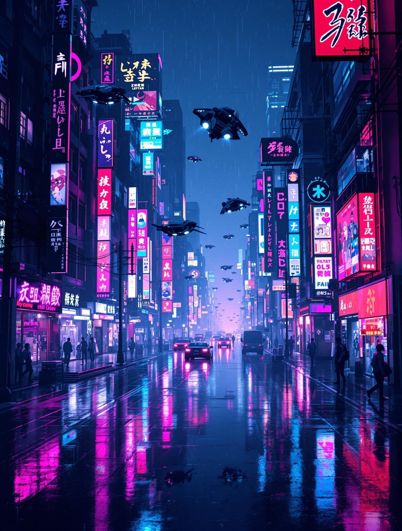 霓虹骑士